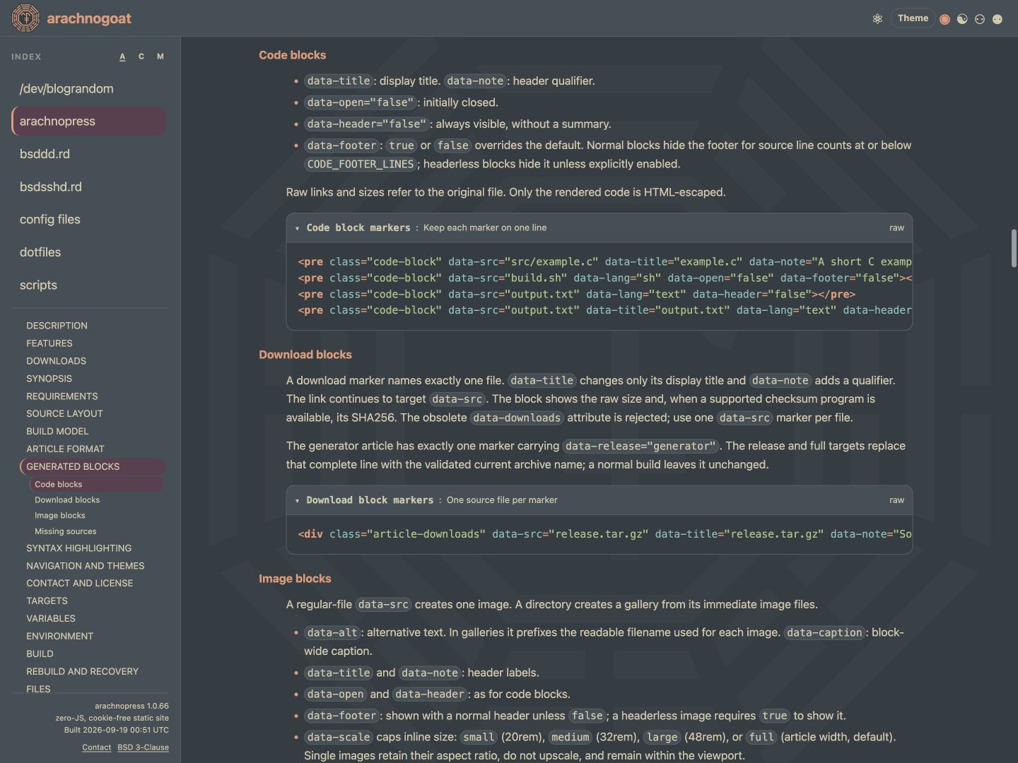 Example Gallery: theme everforest soft dark