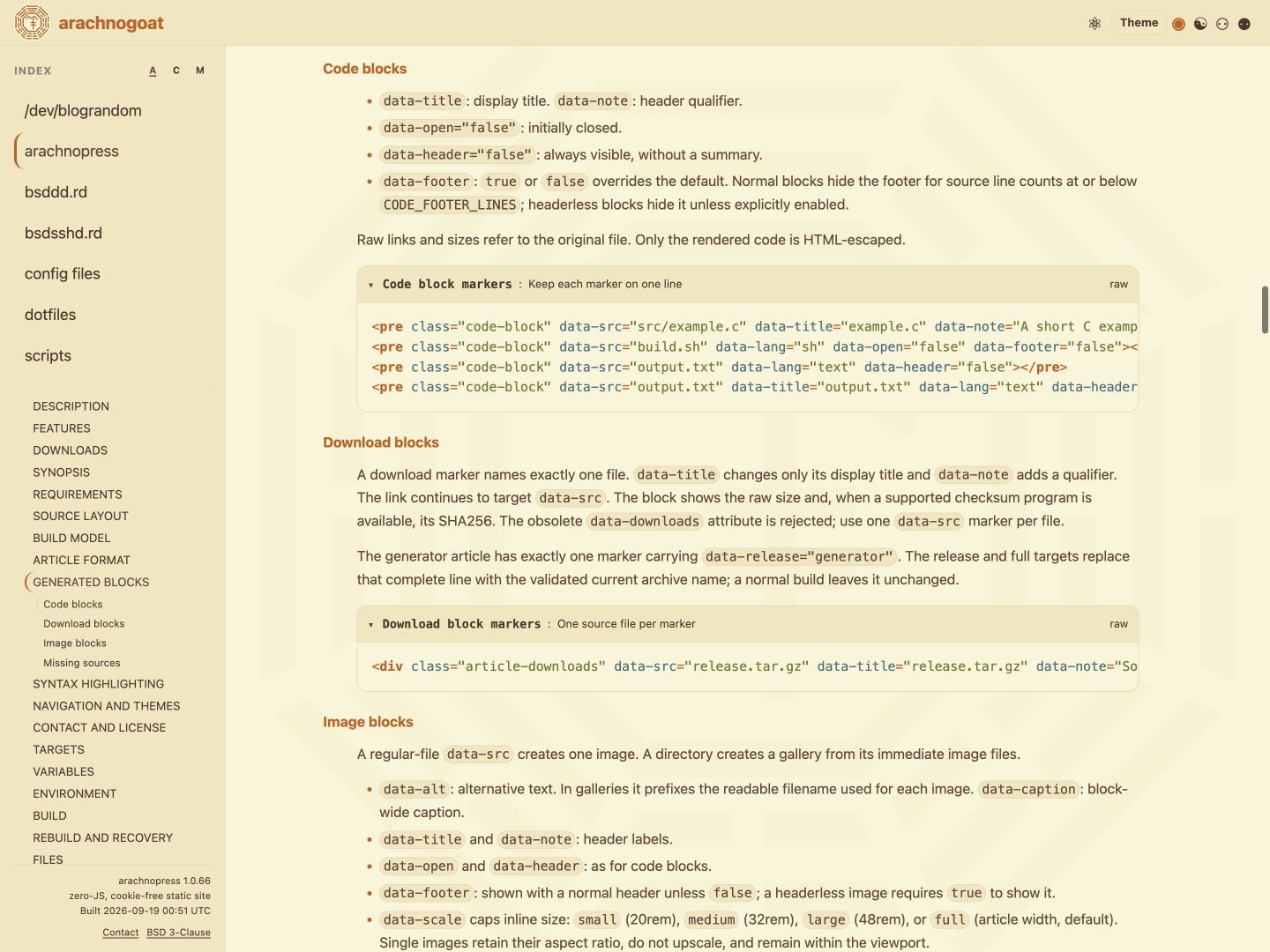 Example Gallery: theme gruvbox material hard light