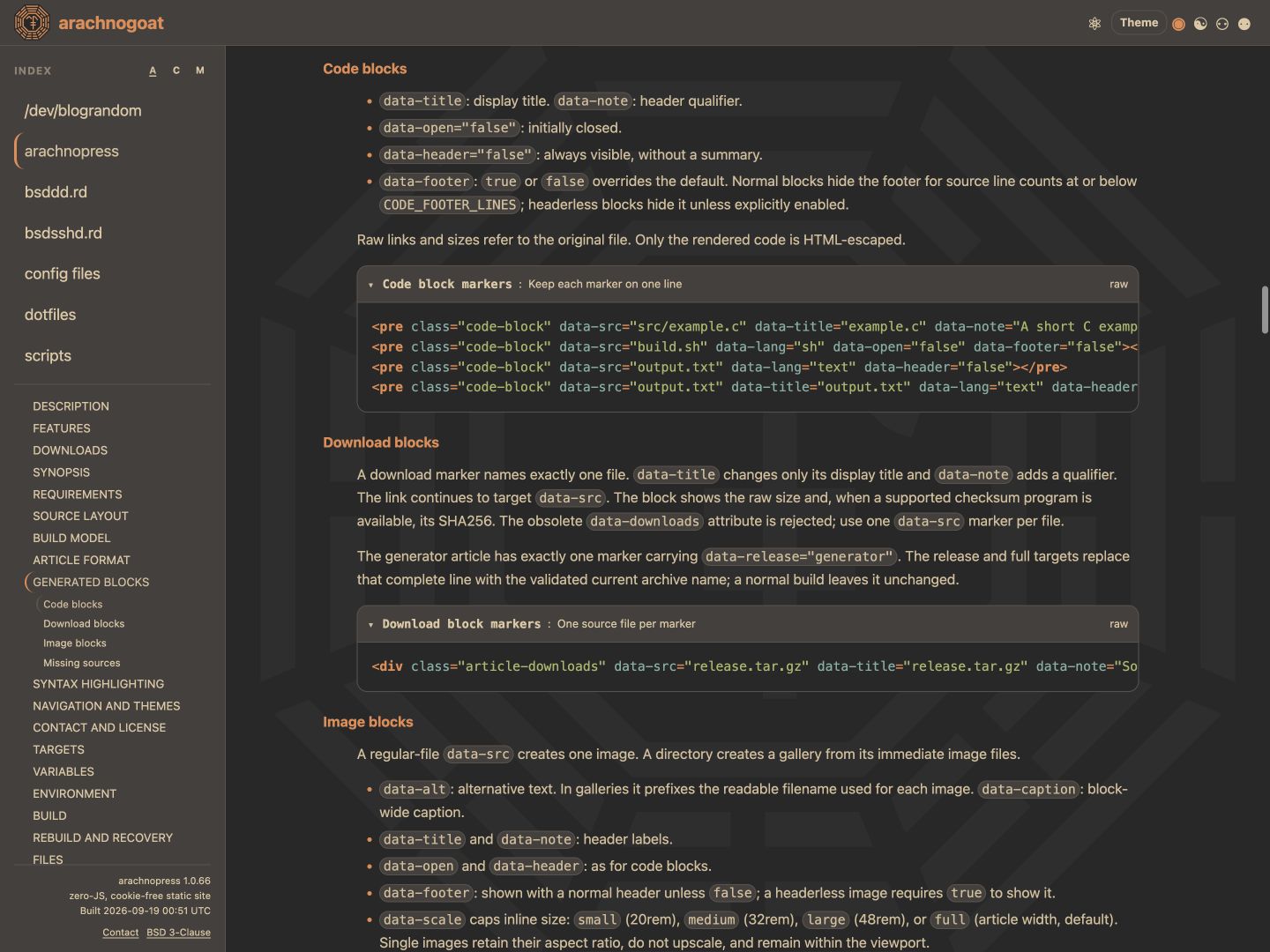 Example Gallery: theme gruvbox material medium dark