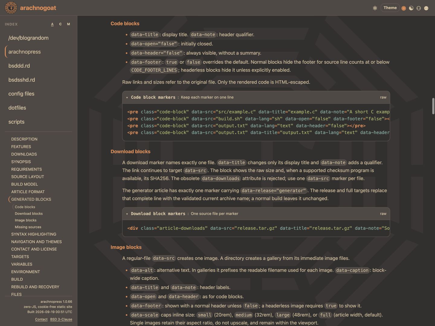 Example Gallery: theme gruvbox material soft dark