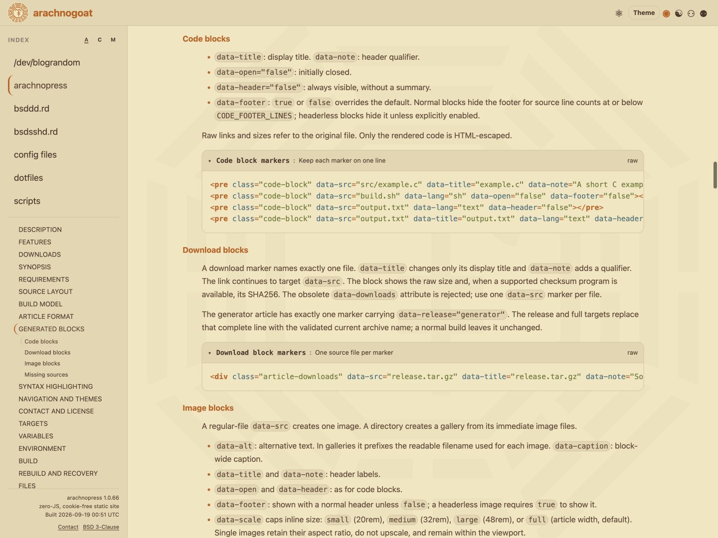 Example Gallery: theme gruvbox material soft light