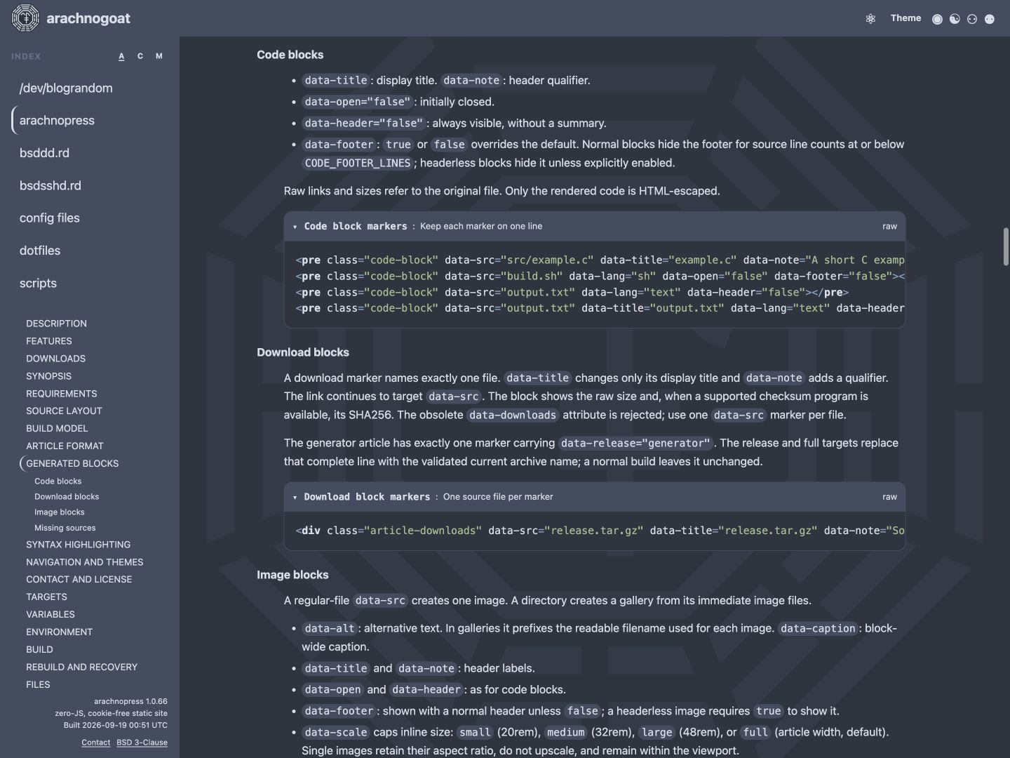 Example Gallery: theme nord