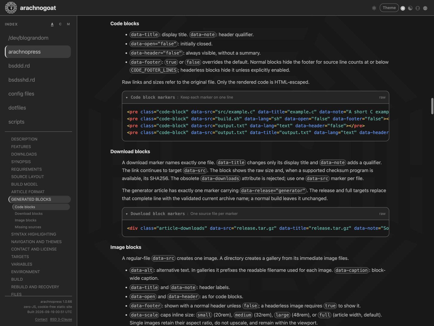 Example Gallery: theme selenized black