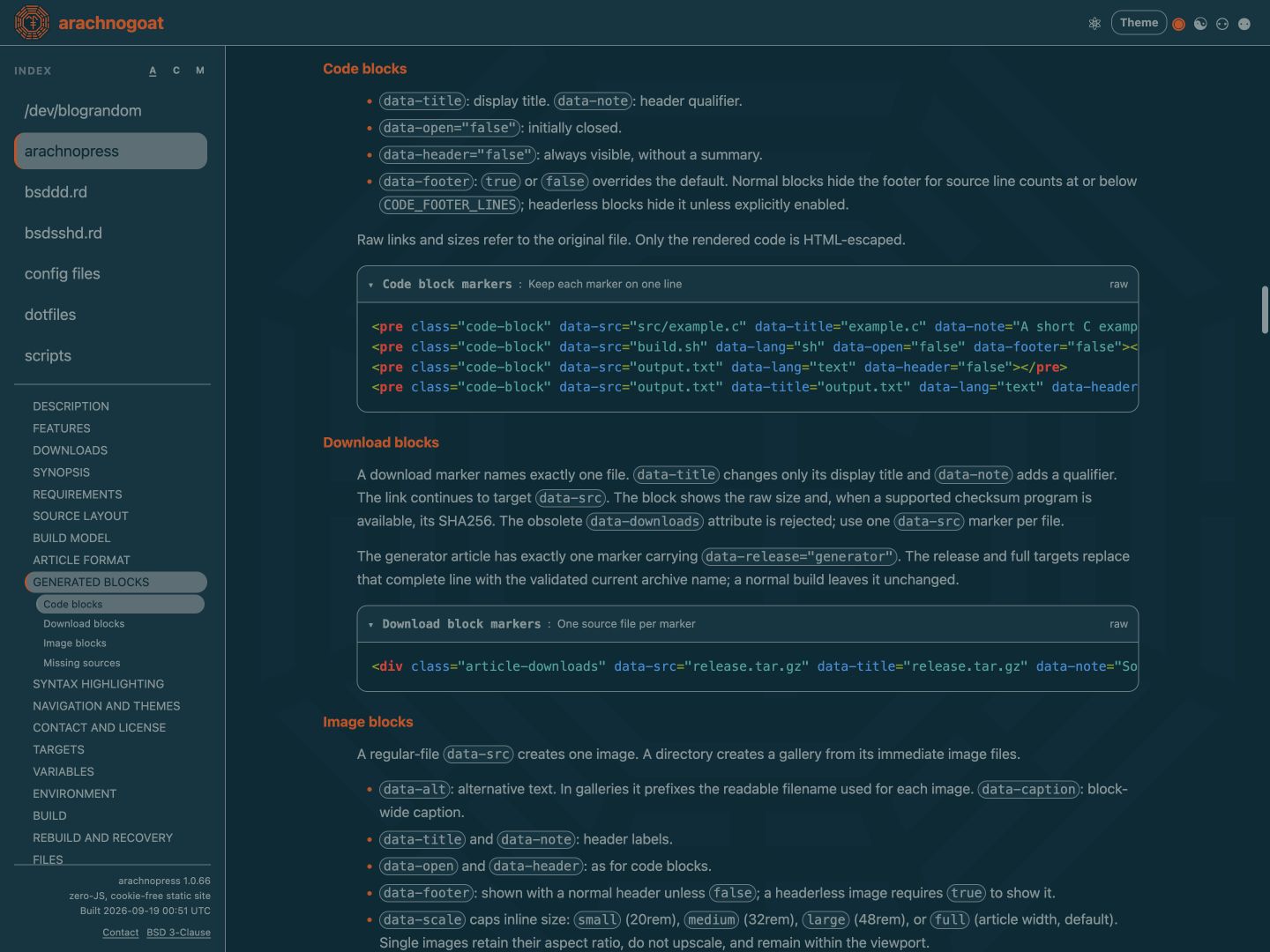 Example Gallery: theme solarized dark